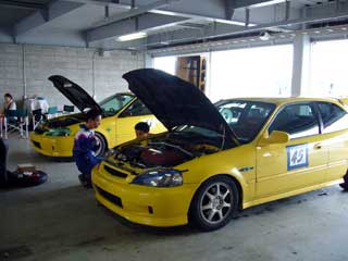 イエローなEK9とEK4