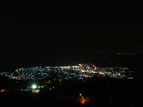 毛無山からの夜景その2